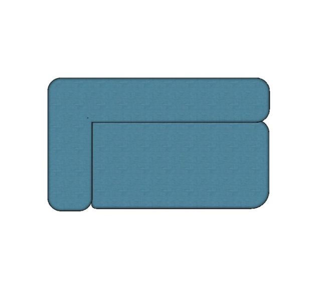 Modulo Sofá Joy Canto Esquerdo - CE150 1,50 X 0,90 X 0,69H