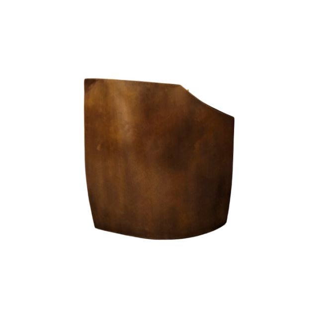 Vaso Quadrado M Latão Envelhecido SR10497