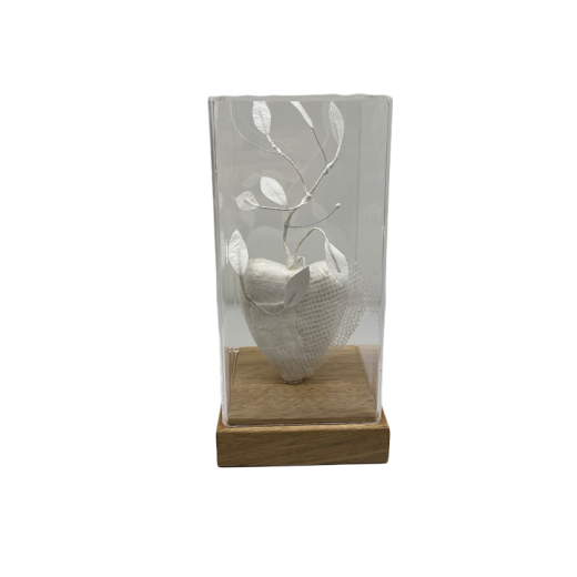 Escultura Coração Ramos SR11390