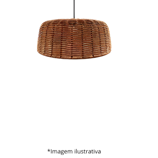 Pendente Cesta Fibra