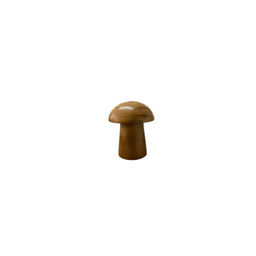 Decoração De Mesa Cogumelo Em Madeira 71914 SR 12371