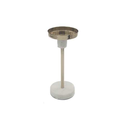 Porta Vela De Marmore E Metal CIP850P SR11155