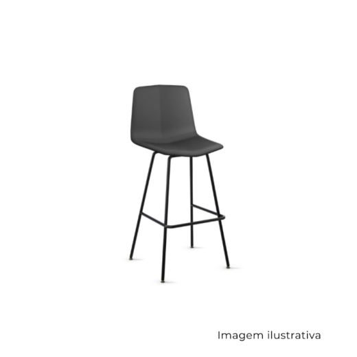 Banqueta Stratos Toda Revestida