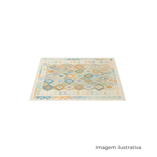 Tapete Kilim Paquistanes Retangular - 2,97C X 2,53L SR821