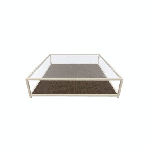 Mesa De Centro Smart Quadrada Fibra