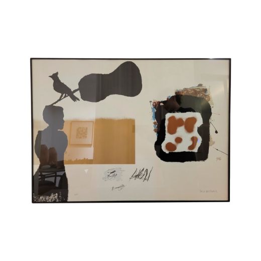 Quadro Com Gravura De Paulo Whitaker SR10379