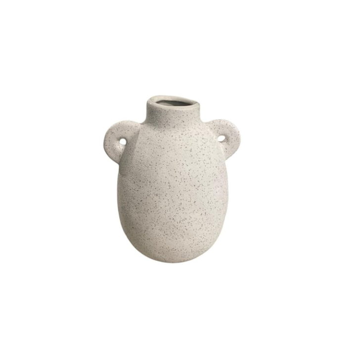 Vaso Em Cerâmica Branco 661133 SR 12357