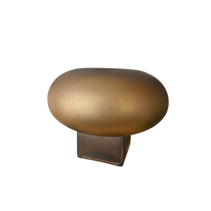 Vaso Em Vidro Marrom 68414 SR 12399