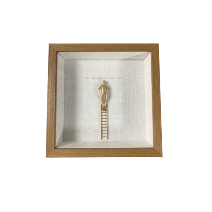 Quadro O Silêncio Entre As Pontes KJ502A-2828-1359 SR12464