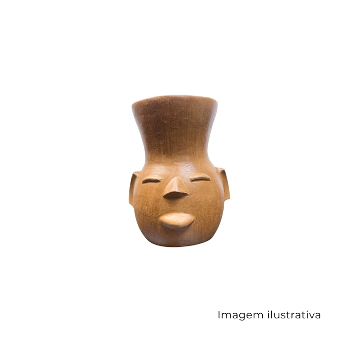 Vaso Cabeça M Natural CB013CE0 SR12793