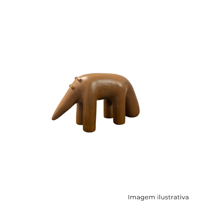 Tamanduá P Boca Para Baixo Natural CB035CE0 17X37X11 SR12797