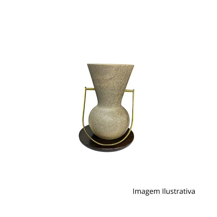 Vaso Itá Mini 02 Colar E Prato SR12930