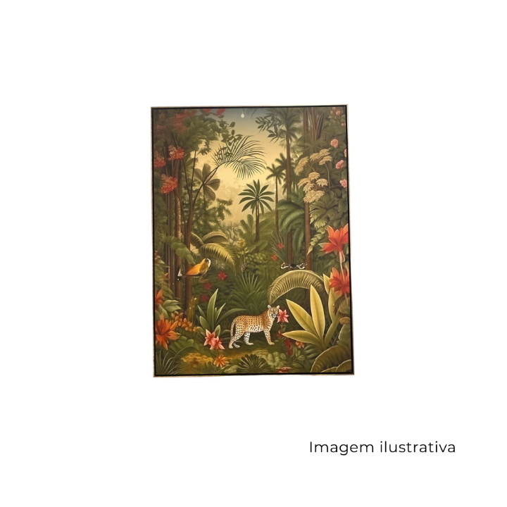 Quadro Selva H Rousseau Canvas SR12972