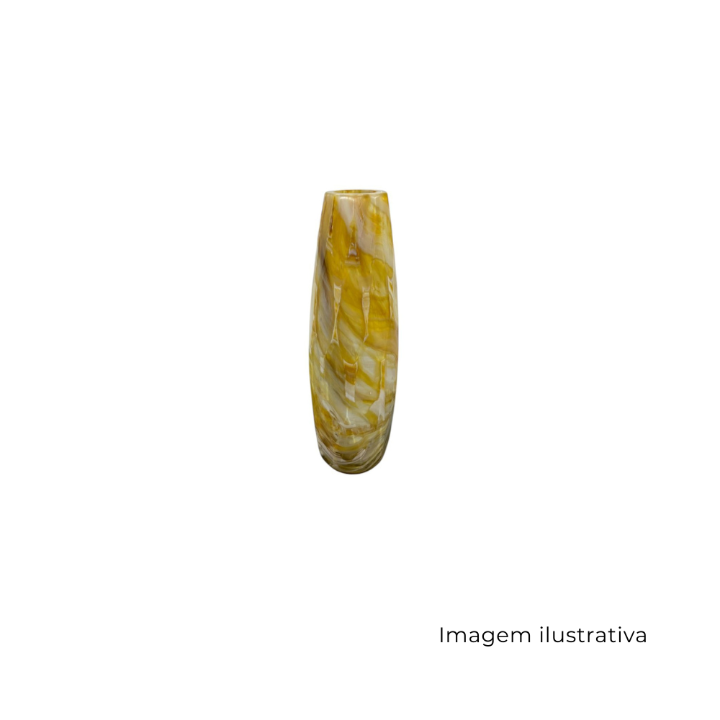 Vaso De Vidro Âmbar V1672P SR13237