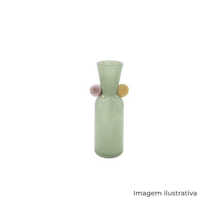 Vaso De Vidro Verde CIV1056 SR13266