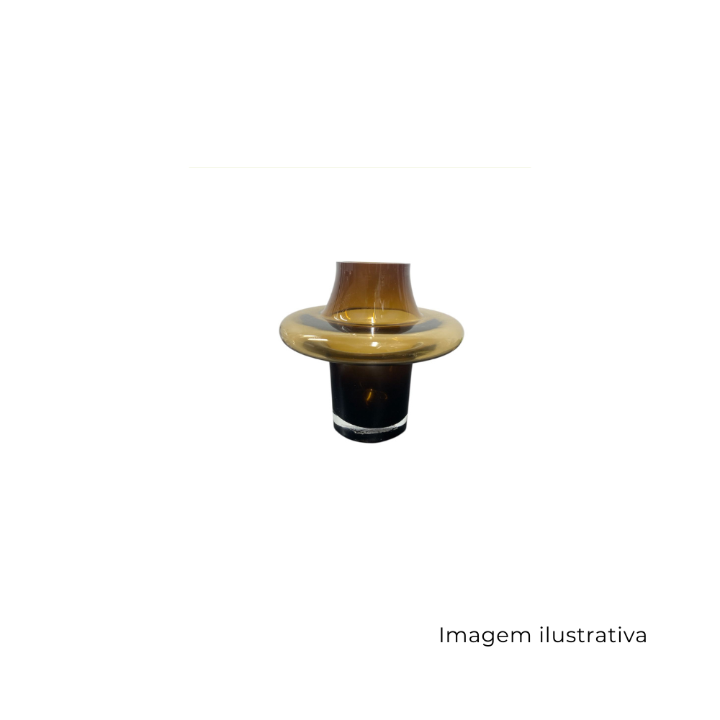 Vaso Vidro Âmbar 20088 SR13303