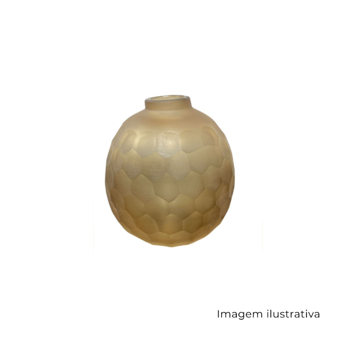 Vaso Moana Vidro Âmbar 17976 SR13307