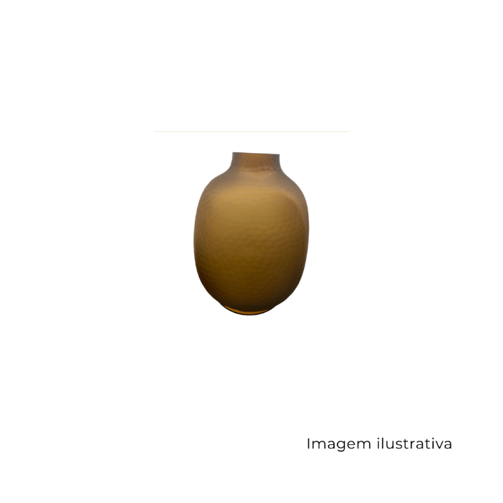 Vaso Em Vidro Marrom 534734 SR13416