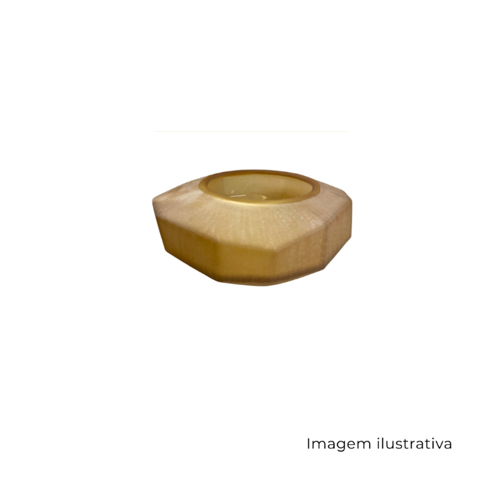 Vaso Em Vidro Ambar Fosco 534716 SR13434