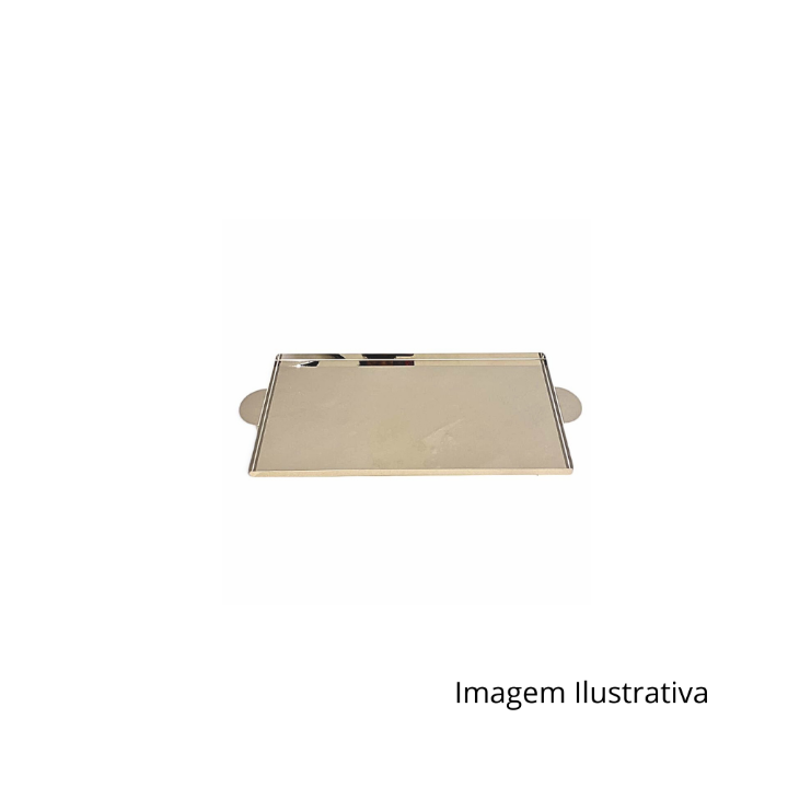 Bandeja Luxo Alca Em Inox 55X25 162061 ACV13562