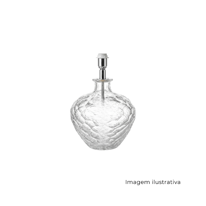 Abajur Transparente S - Ouro
 SR10336