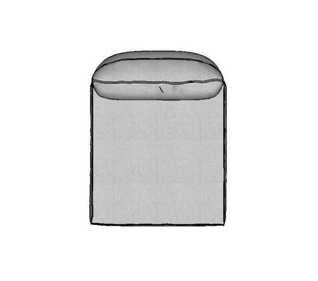 Modulo Sofá Pillow Super Meio - SM95 0,95 X 1,10 X 0,80H