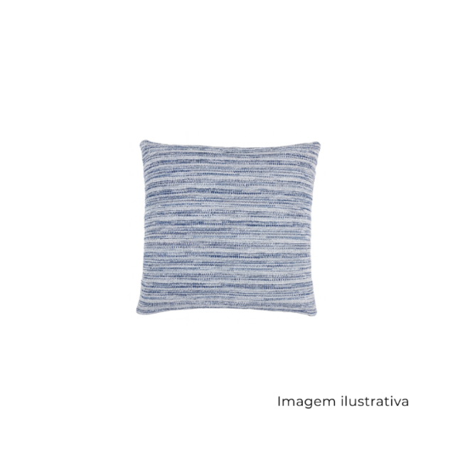 Almofada E-005 Estofado Em Acabamento 370 - Liy Indigo SR1027