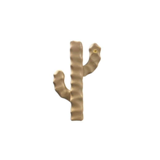 Escultura Cactos De Mesa C Flor IL115EYL1 SR12134