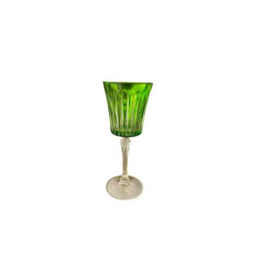 Taça Em Cristal Verde Para Agua 72833 SR12407