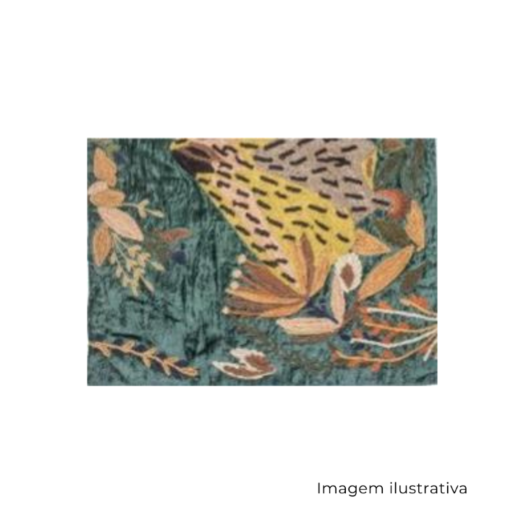 Capa De Almofada Bordada Em Algodão AL37 SR12658