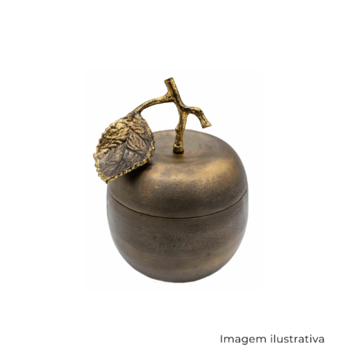 Maçã Ornamental De Metal CIP1281 SR12691