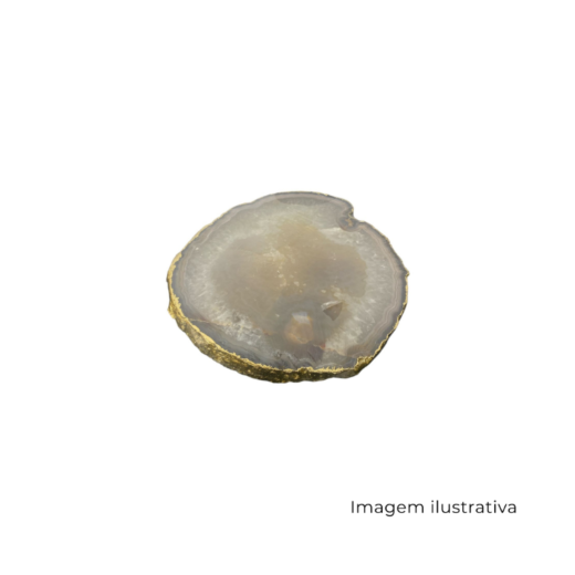 Pedra Chapa Grossa Ágata Banhada SR12732