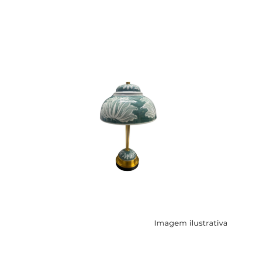 Luminária Elétrica Em Cerâmica SR12889