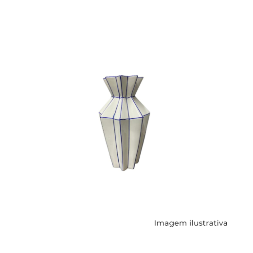 Vaso Origami 2 Cerâmica SR12935