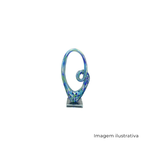 Escultura Space Vidro SR12938