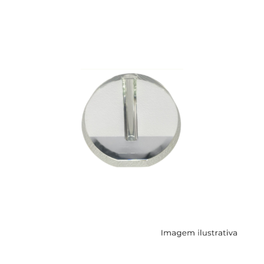 Vaso Solitário Cristal Redondo 16X16 159047 SR13036