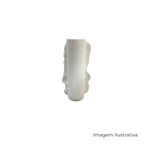 Vaso Tubo Rebarbas M Baixo Branco VT0301 SR13210