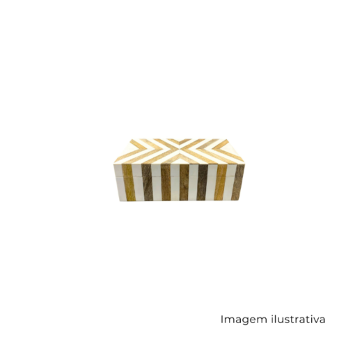 Caixa De Osso Bege P1656 SR13227