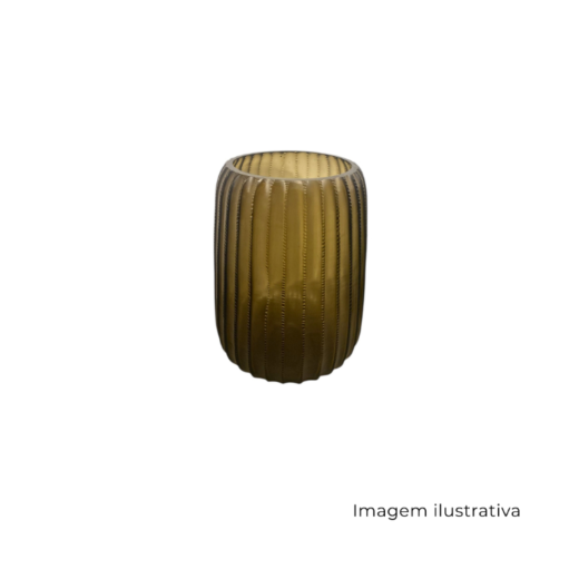 Vaso De Vidro Fumê V1810G SR13246