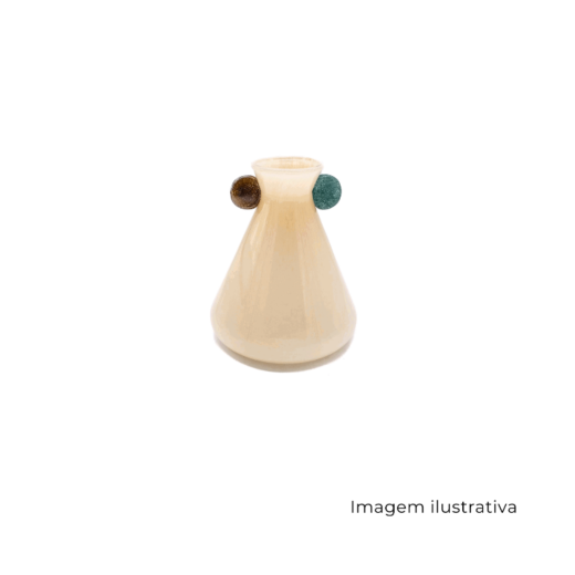 Vaso De Vidro Bege CIV1058 SR13268