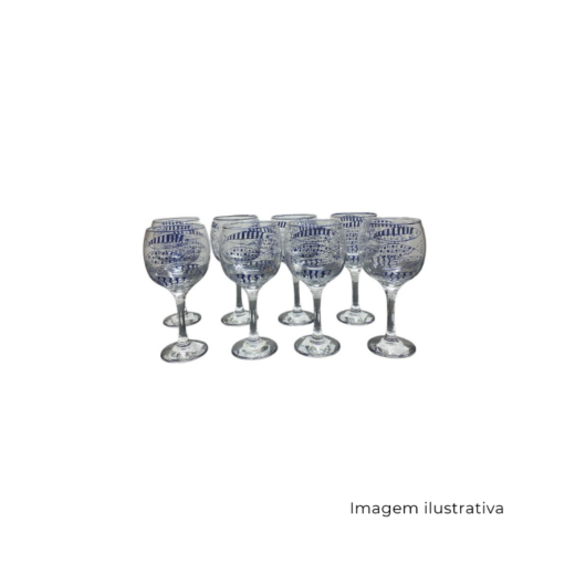 Taça Gin Peixes Azul Prússia SR13281