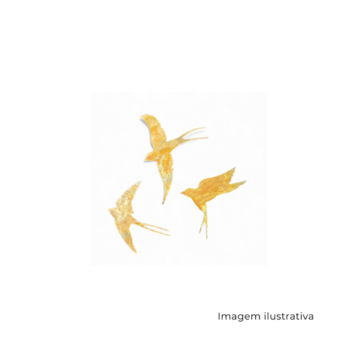 Trio Escultura Andorinhas MCA1500 SR13381