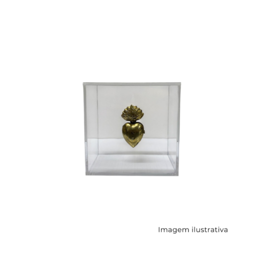 Quadro Caixa Acrilico Quadrado Sagrado MCA1581 SR13392