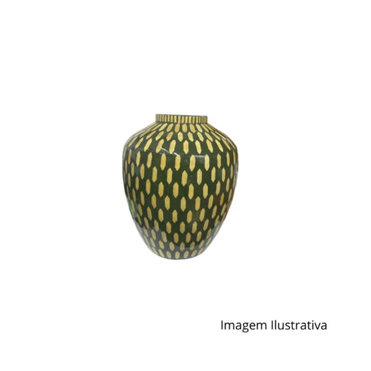 Vaso Decorativo Em Bambu 79404 SR13486