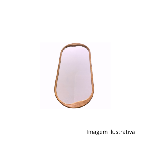 Espelho De Parede Moldura Madeira 160700 ACV13561
