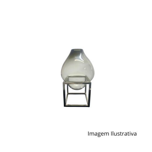 Vaso Cubo Nr1 Cinza CCN1CZ ACV13575