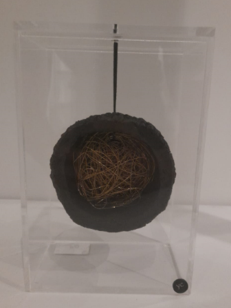 Cx P Ouriço Preto C/Dourado SR11398