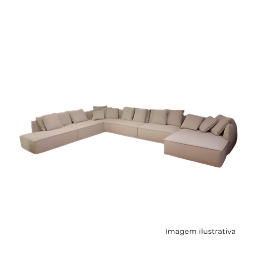 Sofá Pillow 6 Módulos SR1389