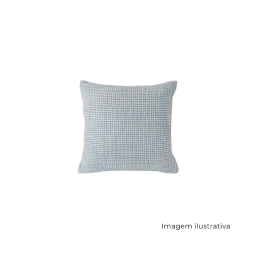 Almofada E-004 Estofado Em Acabamento 359 - Dabas Blue SR1028