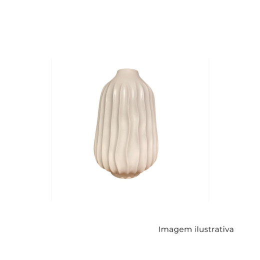 Vaso Off White Fosco 61671 SR12011